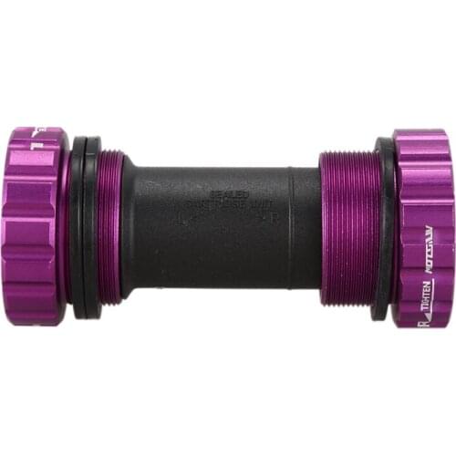 MOTSUV Bottom Bracket 68/7m Bicycle Axis MTB Road Cycling Bottom Bracket Waterproof CNC Aluminum Alloy BB Crank Set Axis Parts