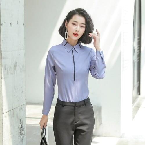 Office Lady Blouses Long Sleeves Shirt Plus Size Clothing for Women Blusas Mujer Bluzki Blouses Et Chemises