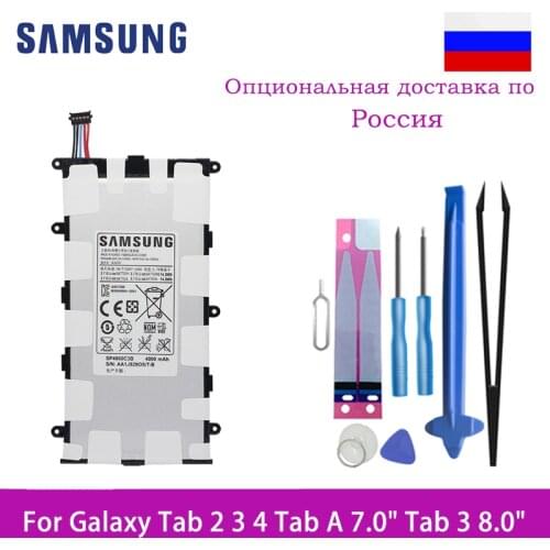 Original SAMSUNG Tab 7.0 Tablet Battery SP4960C3B 4000mAh For Samsung GALAXY Tab 2 7.0" GT-P3110 GT-P3113 P3100 P6200 P3113