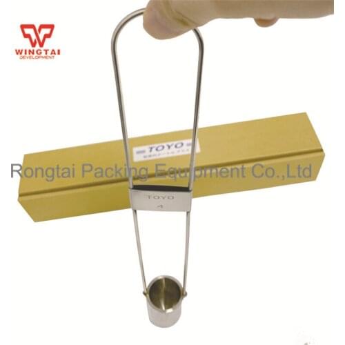 Japan TOYO Flow Cup Viscometers Zahn 2/3/4/5# TOYO Viscosity Measuring Cup