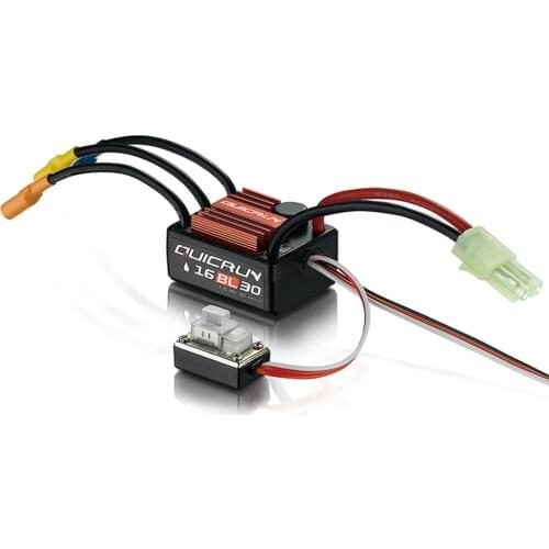 1pcs Original Hobbywing QuicRun 16BL30 30A Brushless ESC For 1/16 On-road / Off-road / Buggy /Monster RC Car WP-16BL30