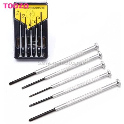 5 X Precision Screwdriver Micro Jewelers Mini Watchmakers Tools G08 Whosale&DropShip
