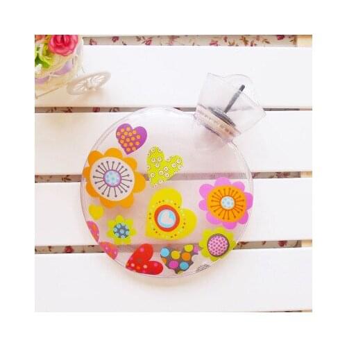 Free shipping PVC hot water bag circular explosion-proof pump hot water bag 1L