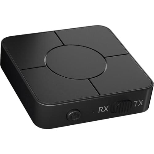 Bluetooth 5.0 Audio Receiver Transmitter 3.5mm AUX Jack RCA USB Stereo Wireless Adapter with Mic for Car TV PC Headphone