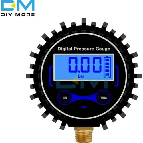 200PSI Digital Tire Pressure Gauge Digital Tire Tester Air Pressure Manometer LCD Display Vehicle Tester for Car Truck Bike