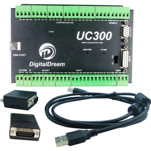 CNC Controller UC300 3/4/5/6 Axis CNC upgrade Mach3 USB Motion Controller UC300 3/4/5/6 Axis Control Card for milling machine