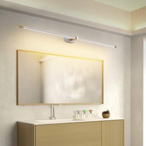 Length 680/980mm Modern LED Mirror Lights Lamps for Bathroom Mirror Sconces Wall Light for Living Room Bedroom Study Room