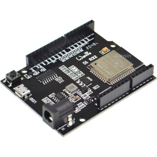 ESP32 For Wemos D1 Mini For Arduino UNO R3 D1 R32 WIFI Wireless Bluetooth Development Board CH340 4M Memory One