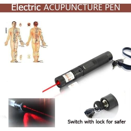 Physiotherapy for knee pain arthritis treatment use laser acupuncture pen