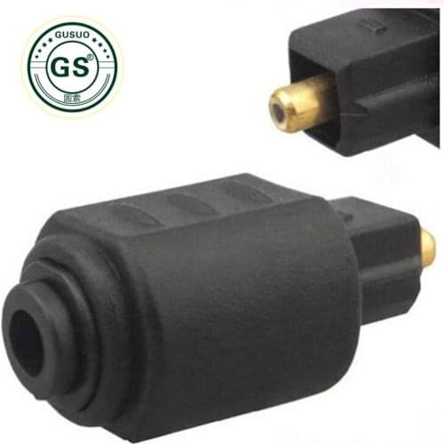 GuSou 3x Digital Audio Optical TOSLINK Mini-TOSLINK Optical 3.5mm mini Jack Audio Adapter Female / Male to mini Jack