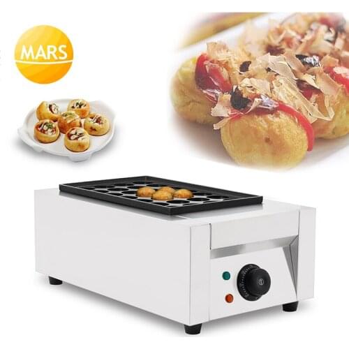 Commercial Use Non-stick 220v 110v Takoyaki maker Electric Japanese Octpus Ball Machines Iron Baker Grill