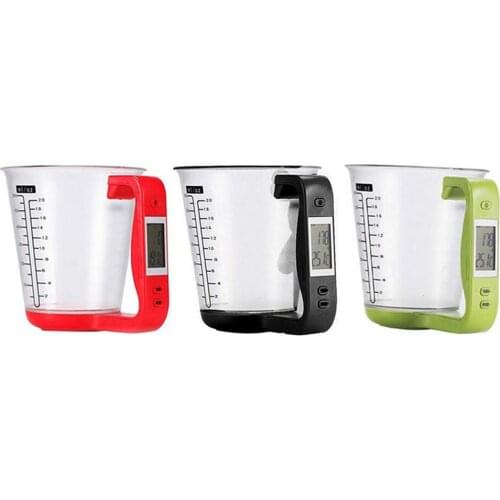 Kitchen Measuring Cup Food Scales Digital Beaker Libra Electronic Tool Scale Digital Display Weight Measure Cups High Accuracy