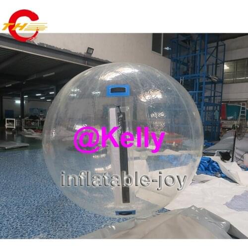 Transparent 1.6m dia inflatable water ball, free shipping inflatable water walking balls for children, custom make water toys