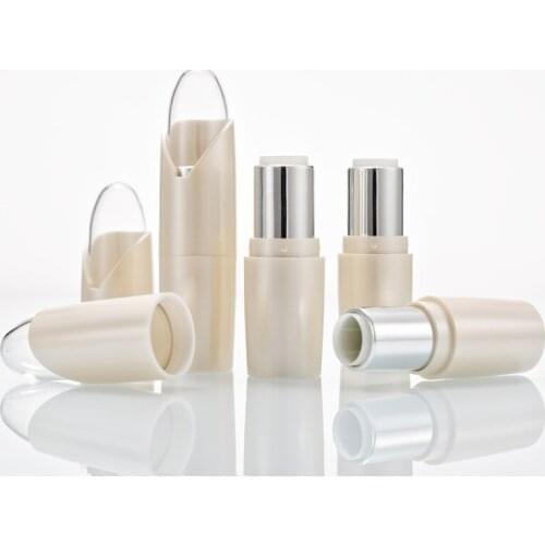 New Empty Matte White Lipstick Tube Lip Gloss Case Cosmetic Containers Beauty Tools for Travel Packaging Material 200pcs/lot