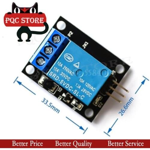 New JQC-3FF-S-Z Module KY-019 5V One 1 Channel Relay Module Board Shield For PIC AVR DSP ARM for arduino Relay