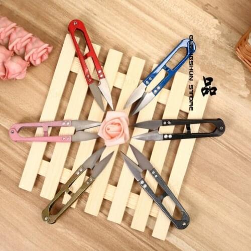 Retro Dog Scissors Embroidery Fabric Cutter Handmade Hot U Shape Clippers Antique Vintage Style Cross Stitch Craft Sewing Tool E