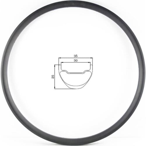 LIENGU 330g T700 and T800 26er MTB XC tubeless clincher 35mm carbon rim UD matte glossy cross country mountain bicycle 26 rim