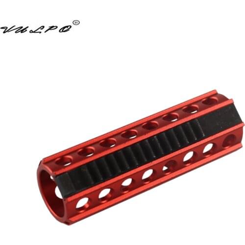 VULPO CNC Aluminum Made full steel teeth 14 teeth Piston For Ver 2/3 Airsoft AEG Gearbox
