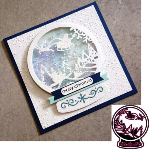 Christmas metal cutting Die mould DIY scrapbook 3D creative greeting card decoration Christmas tree deer new