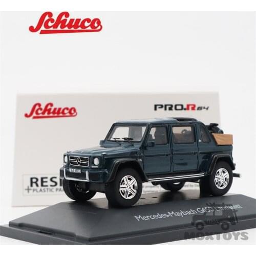 Schuco 1:64 G650 Landaulet Half the car roof Blue Resin Model Car