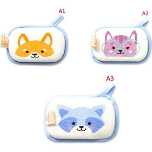 Bath Brushes Shower Products Comfortable Soft Towel Accessories Infant Children Rub baby Rubbing Body Wash Sponge Cotton