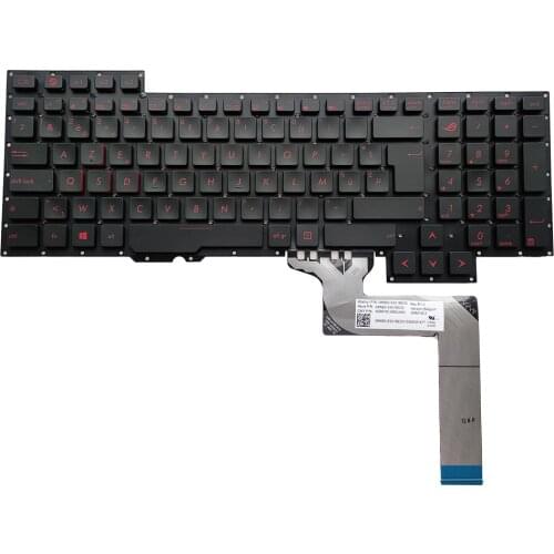 OVY BE Replacement keyboards for ASUS ROG G751 G751JM G751JT G751JL G751JY Belgian black laptop keyboard 0KNB0 E601BE00 Hot sale