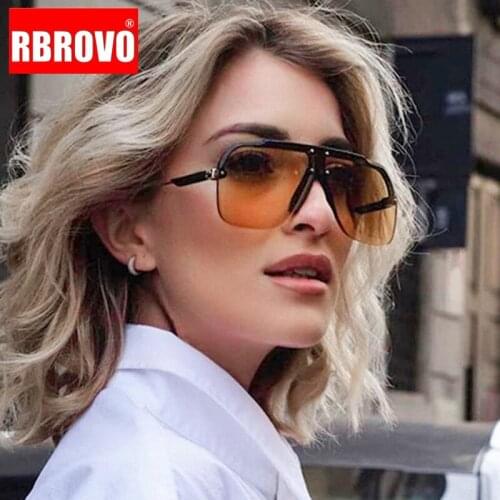 RBROVO Punk Sunglasses Women Luxury Sunglasses Women Goggles Retro Glasses Brand Designer Sunglasses Men Street Hip Hop Okulary