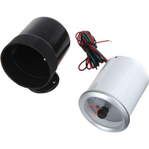 KKmoon Tachometer Tach Gauge with Holder Cup for Auto Car 2" 52mm 0~8000RPM Blue Light