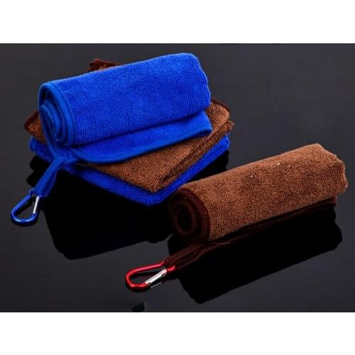 Outdoors Fishing Towel Thickening Microfiber Towel Non stick Absorbent Wipe Hands Sports Hiking Fishing Equipment Tools