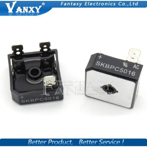 10PCS SKBPC5016 DIP 50A 1600V new original