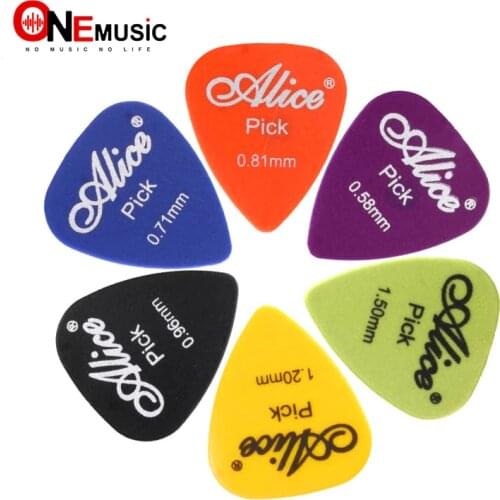 1000Pcs/lot Alice Guitar Picks AP-600P ABS Plectrum Standard Size Multi Thickness Guitar parts