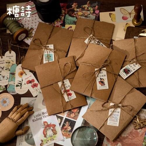 20sets Memo Pads Sticky Notes Vintage Handmade Collection Book Series Junk Journal Notepad diary Scrapbooking Stickers