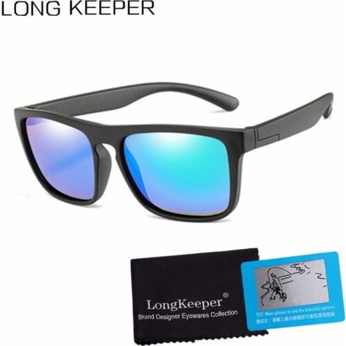 2019 Brand Polarized Sunglasses Baby Men Women Flexible Glasses Girls Boys Mirror Reflection Eyewear Infant Kids Oculos UV400