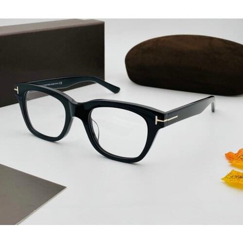 2021 Luxury brand Tom TF For Men Optical Eyeglasses Frames Forde Fashion Acetate Women Reading Myopia Prescription Glasses