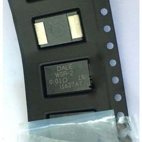 10PCS/LOT DALE WSR-2 0.01OHM 0.01R 1% 2W 4527 WSR2R0100FEA Automotive chip alloy resistance