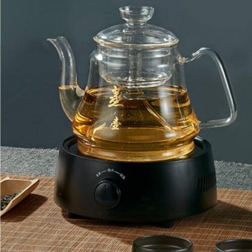 No pick pot, electric pottery stove, tea stove, tea making knob control, small household quiet Mini teapot, power-off protection