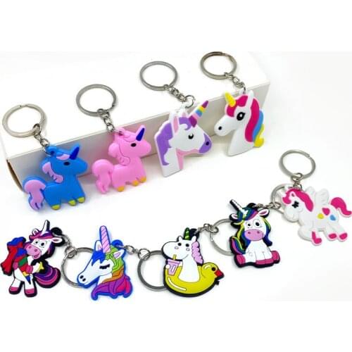 1pcs Pvc Key Chains Cartoon Figure Key Ring Keychain Key Holder Boy Gift Fashion Jewelry