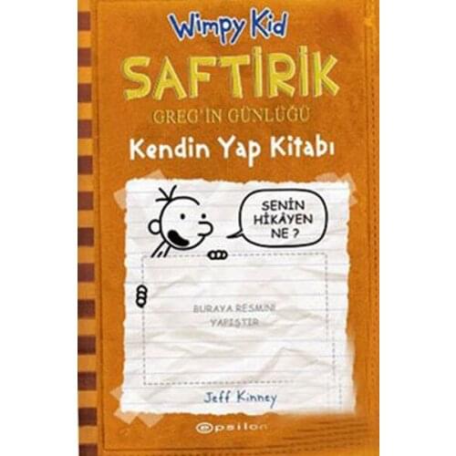 Diary of a Wimpy Kid-DIY Book Jeff Kinney Epsilon Publishing House Children Books Series