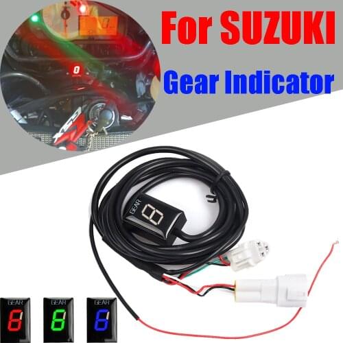 Motorcycle Gear Indicator For Suzuki Boulevard M90 M109R M109 R R2 Intruder M1500 M1800R SV1000 SFV400 SFV650 Gear Display Meter