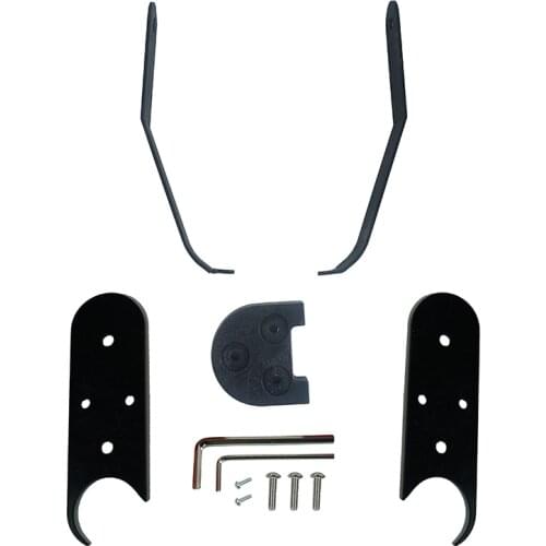 Aluminum Alloy Mudguard Support Set for Xiaomi M365/Pro Electric Scooter 8.5 Inch Tire Modification to 10 Inch Black