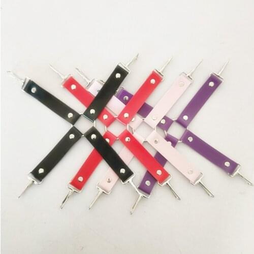 Leather Cross buckle Cross strap handcuffs and ankle cuff restraint Alternative toy accessories Adult supplies for husband wife