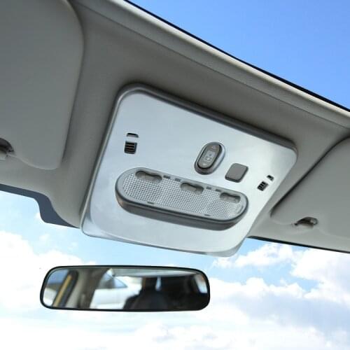 ABS Car Interior Front Reading Light Lamp Frame Cover Trim For Nissan Qashqai J11 2014 2015 2016 2017 2018 2019 Accessories