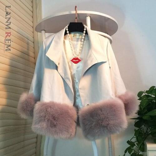 LANMREM Women's Jackets With Fur