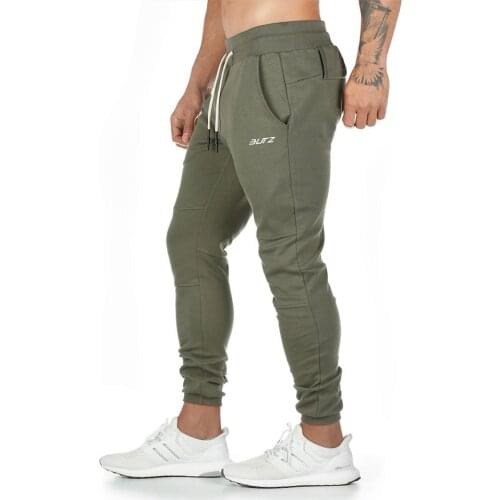 Summer new style mens sports fitness trousers waist with hanging towel to facilitate fitness mens pants can be wholesale