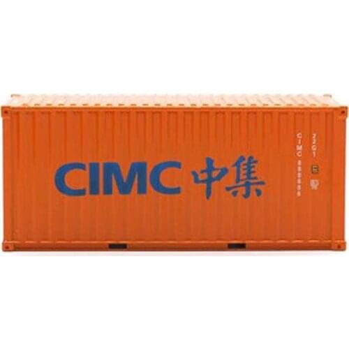 Truck trailer transport container model 1:50 scale scene container toy adult indoor display collection childrens toy gift