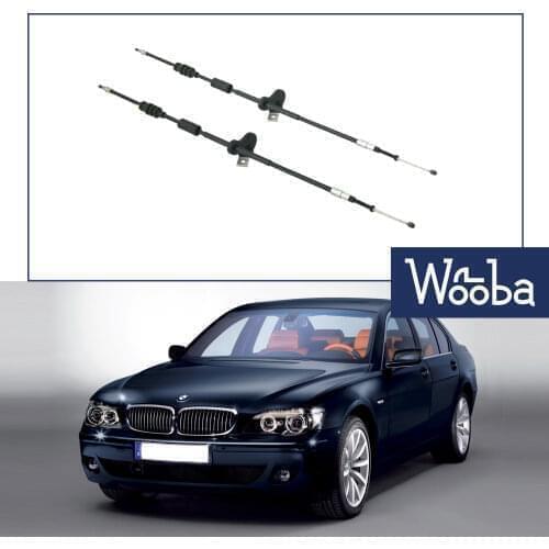 New PairLeft + RightParking Brake Cables For BMW E65 745 750 760 Alpina E66 34436780016 34436780017