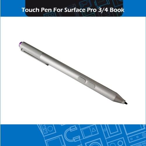 Tablet Laptop Silver Pressure Pen Stylus Touch Pen For Microsoft Surface Pro 3 4 Book