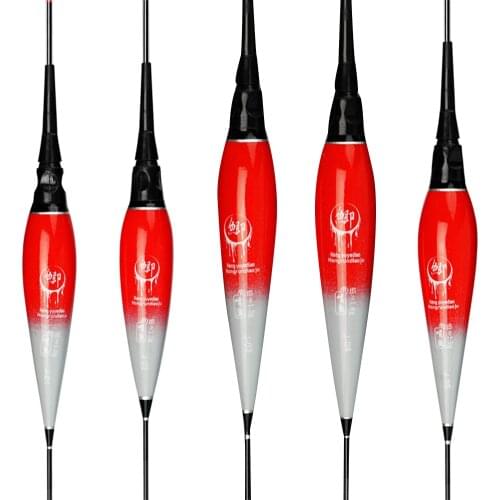 Fishing Float LED Luminous Brightness Fishing Bobbers Sensible Electronic Float Long Tail Slip Drift Tube Buoy Spring