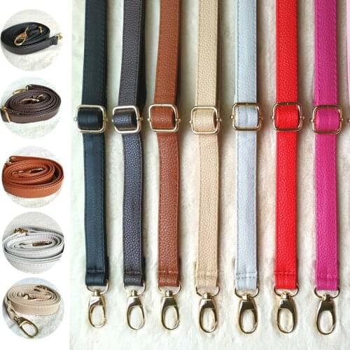 135cm Shoulder Strap Detachable Bag Handle Replacement Bag Straps Women PU Leather Shoulder Handbag Belts Strap Adjustable Strap