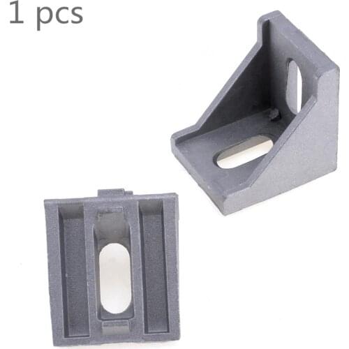 4040 Aluminum Angle Code with Nut Hole Support T Slot Profile Frame Extrusion Bracket for Connecting The Flow Profile 2021